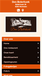 Mobile Screenshot of boterhoek-restaurant.be